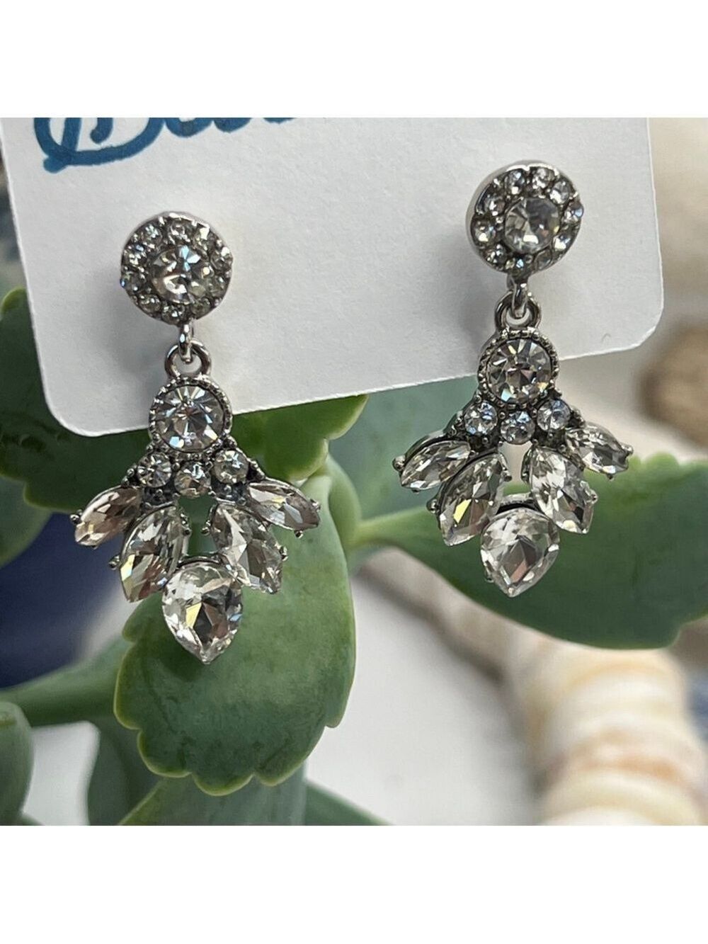 Baubles Austrian Crystal Chandelier Earrings